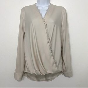 NWT Ann Taylor Ladies Size XSMALL. Off White Top